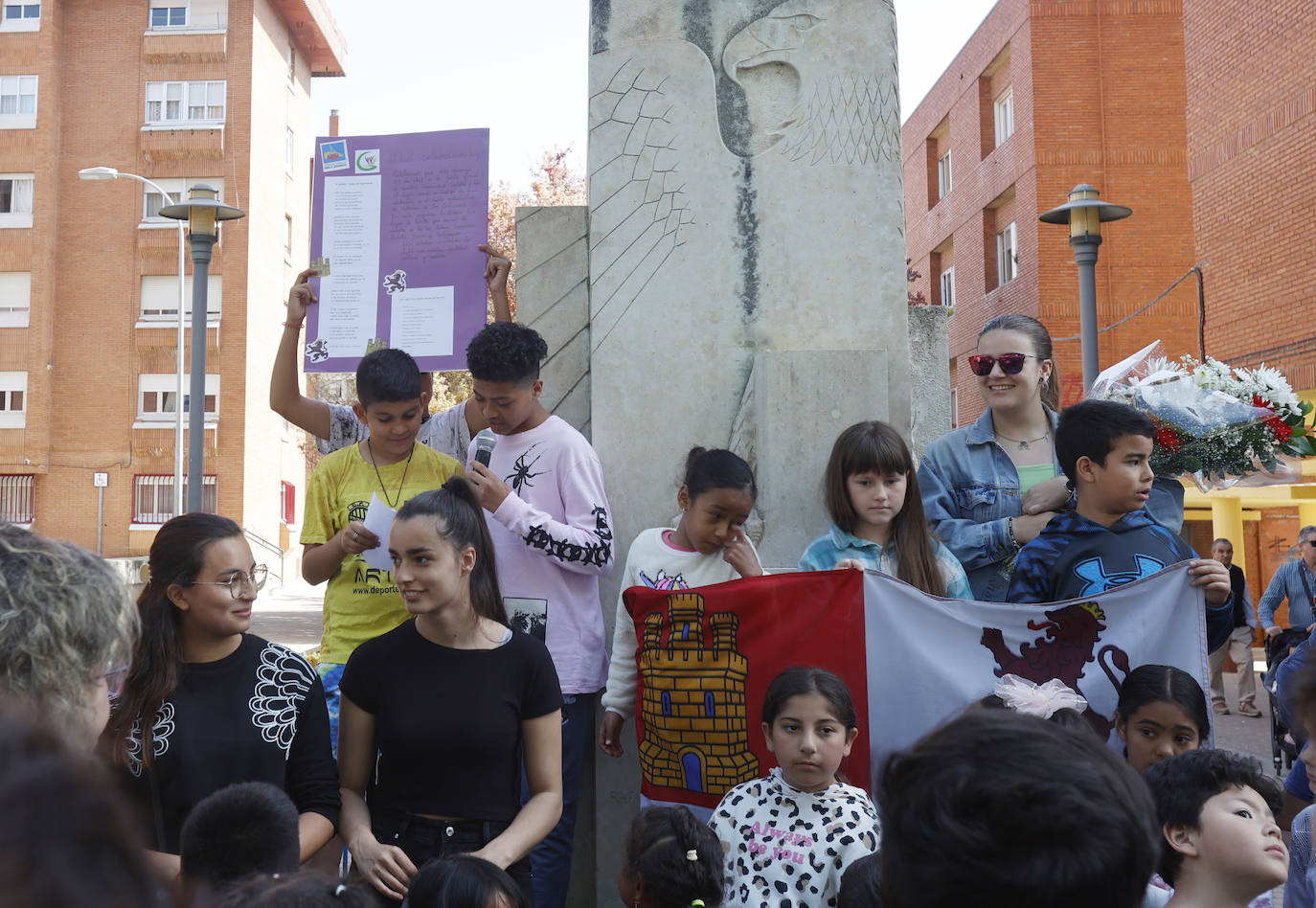 Alumnos palentinos celebran el Día de la Comunidad