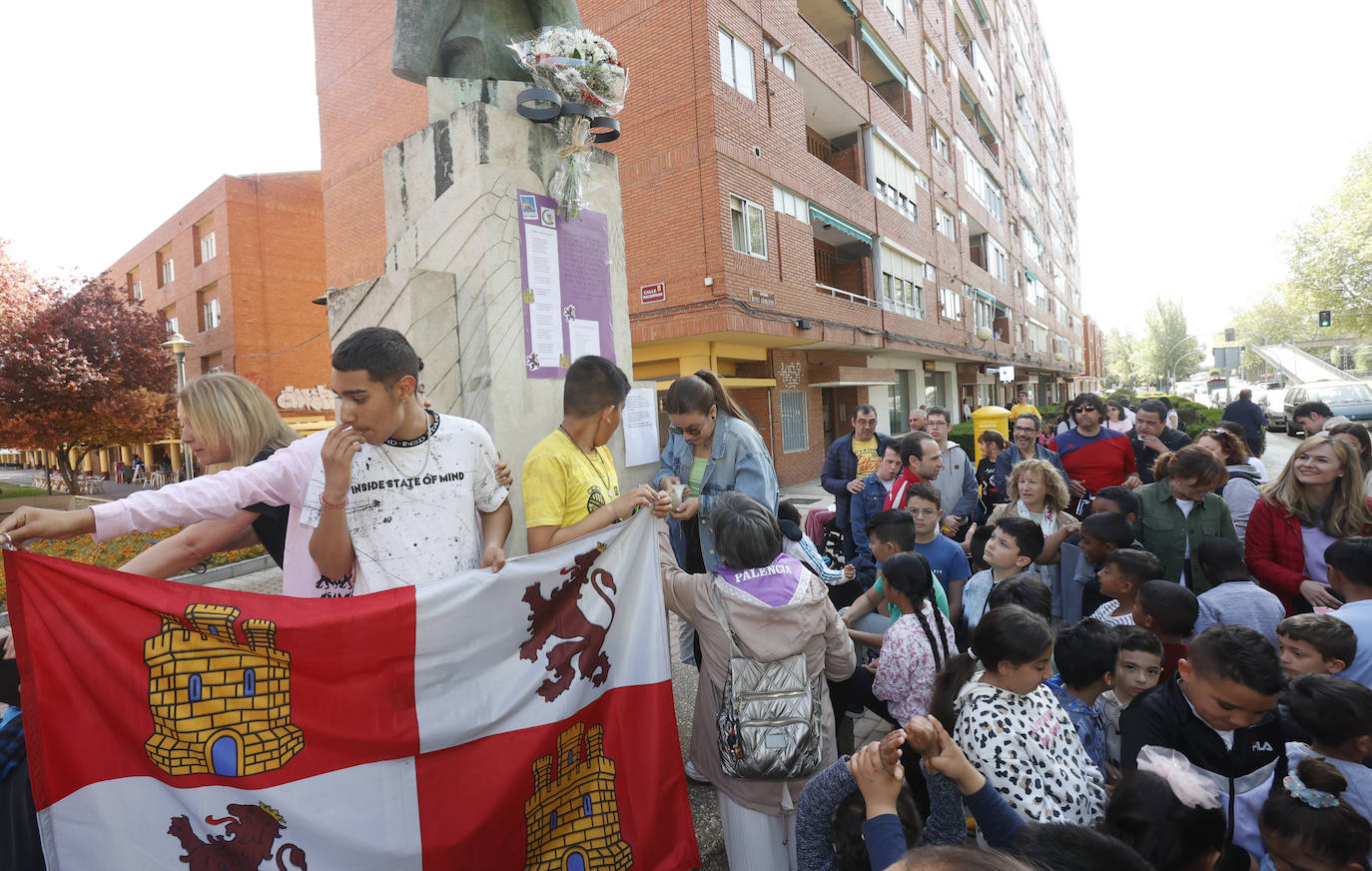 Alumnos palentinos celebran el Día de la Comunidad