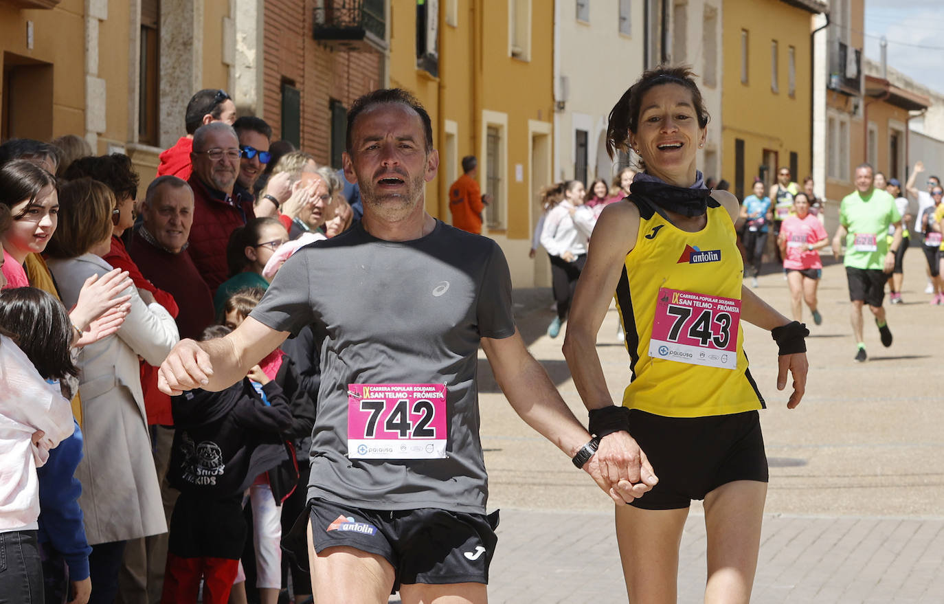Más de 900 personas participan en la cita solidaria de Frómista