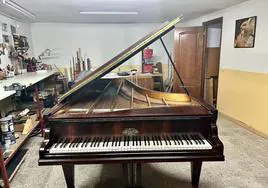 El piano Erard que se quiere adquirir.