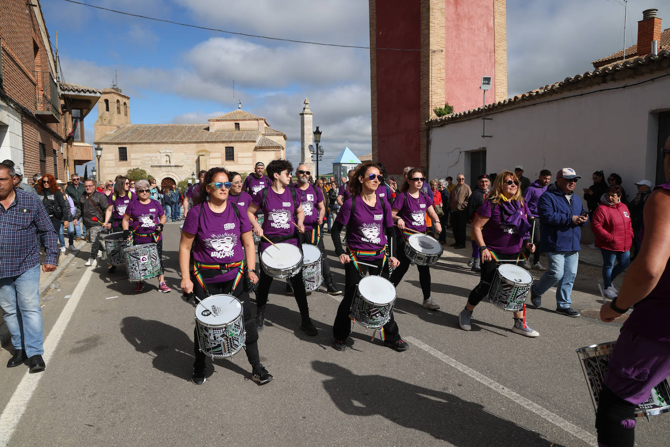 Ambiente festivo y de reivindicación en Villalar