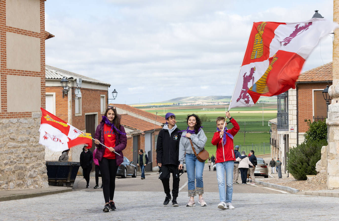 Ambiente festivo y de reivindicación en Villalar