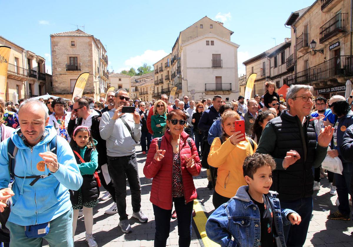 Quedada mundial de imitadores de Chiquito de la Calzada, en el festival organizado en Sepúlveda.