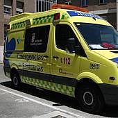 Evacuada al hospital tras ser atropellada por una furgoneta en Soria