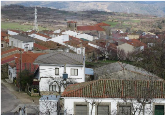 La localidad de Masueco, en Salamanca.