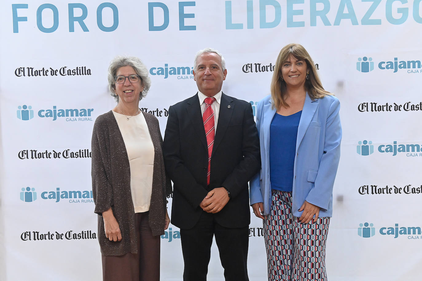 Isabel Clavero, José Modesto Pérez e Isabel Arias.