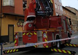 Bomberos de Ponferrada, en una intervención anterior.