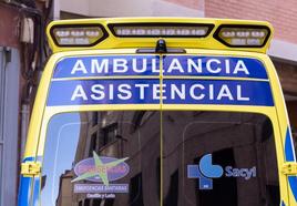 Los dos heridos fueron evacuados en ambulancia.