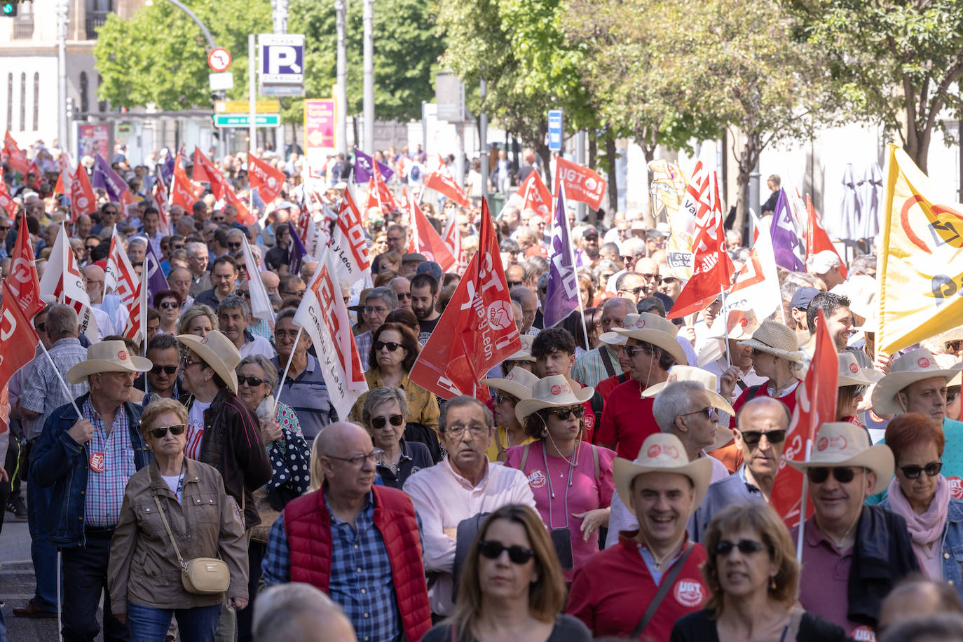 Manifestación del 1 de mayo en Valladolid