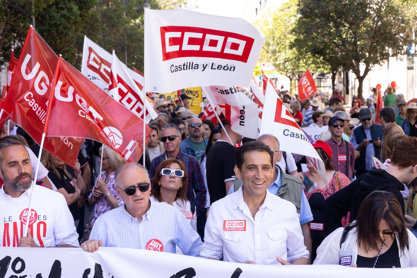 Manifestación del 1 de mayo en Valladolid