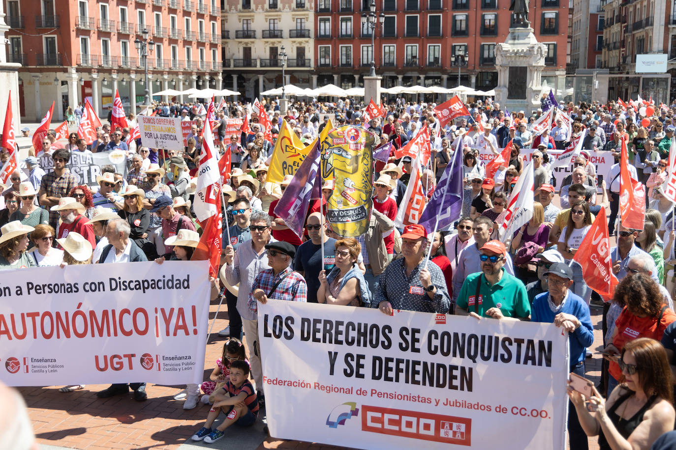 Manifestación del 1 de mayo en Valladolid