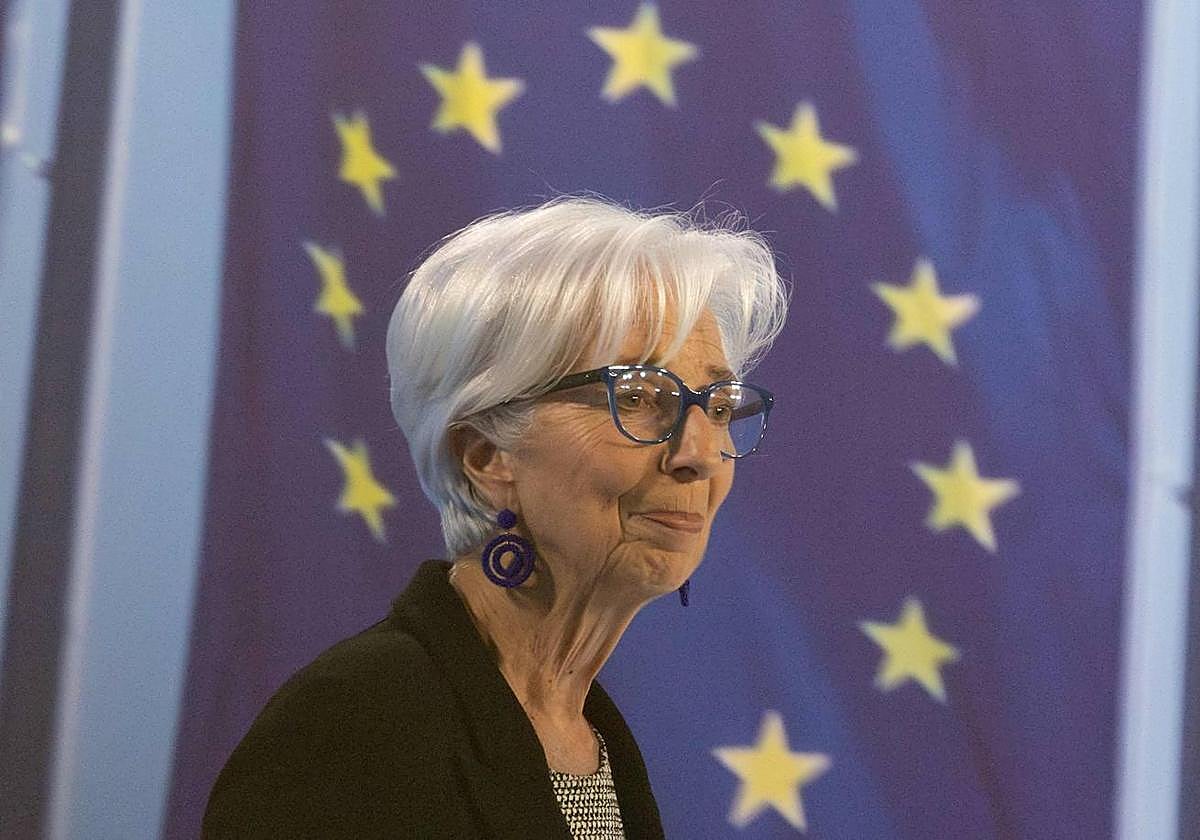 La presidenta del Banco Central Europeo, Christine Lagarde.