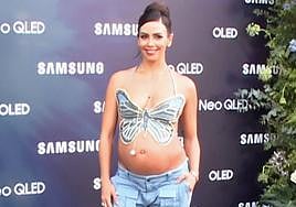 Cristina Pedroche luciendo barriguita.