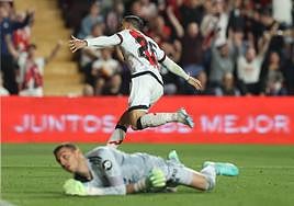 RDT marca de cabeza con Masip, batido en el suelo.