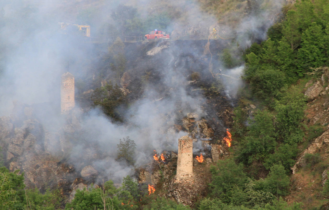 Incendio en La Hontanilla y Las Arenas