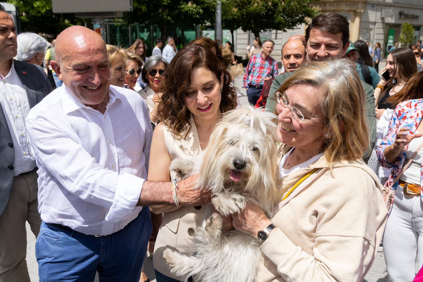 Ayuso visita Valladolid en la presentación de la candidatura del Partido Popular