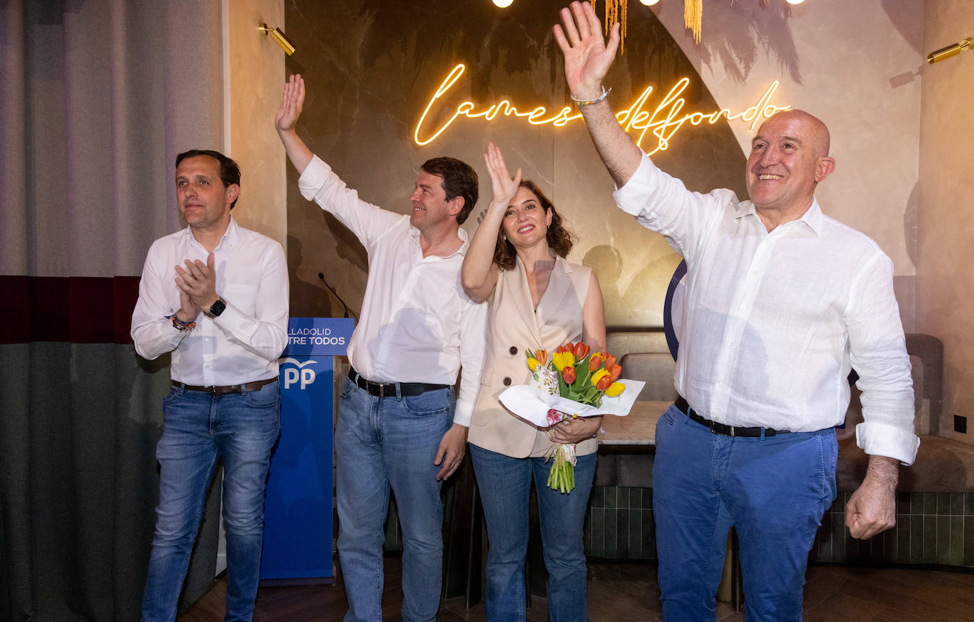 Ayuso visita Valladolid en la presentación de la candidatura del Partido Popular