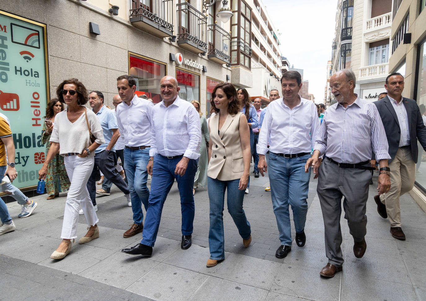 Ayuso visita Valladolid en la presentación de la candidatura del Partido Popular