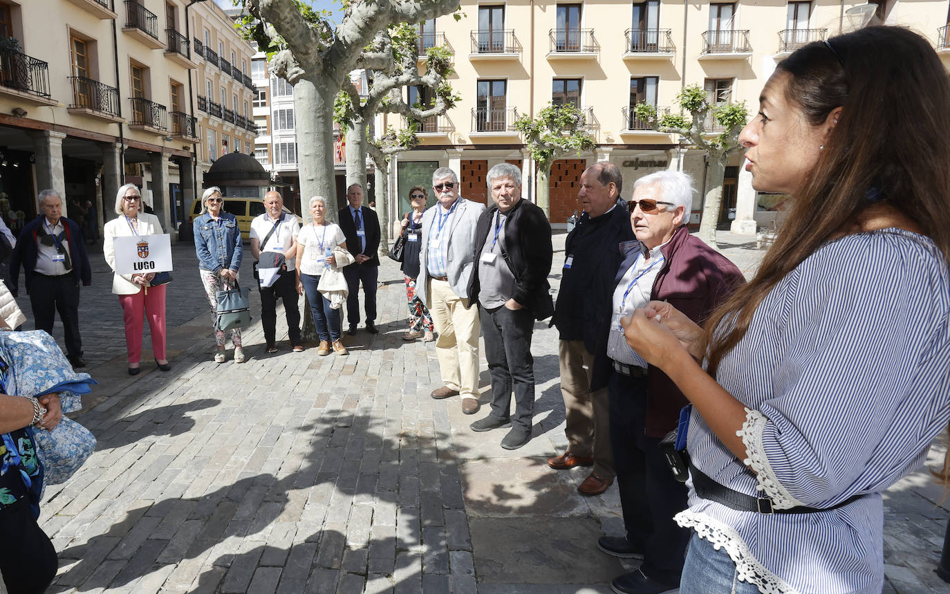400 jubilados de Telefónica de la zona norte de España se reúnen en Palencia
