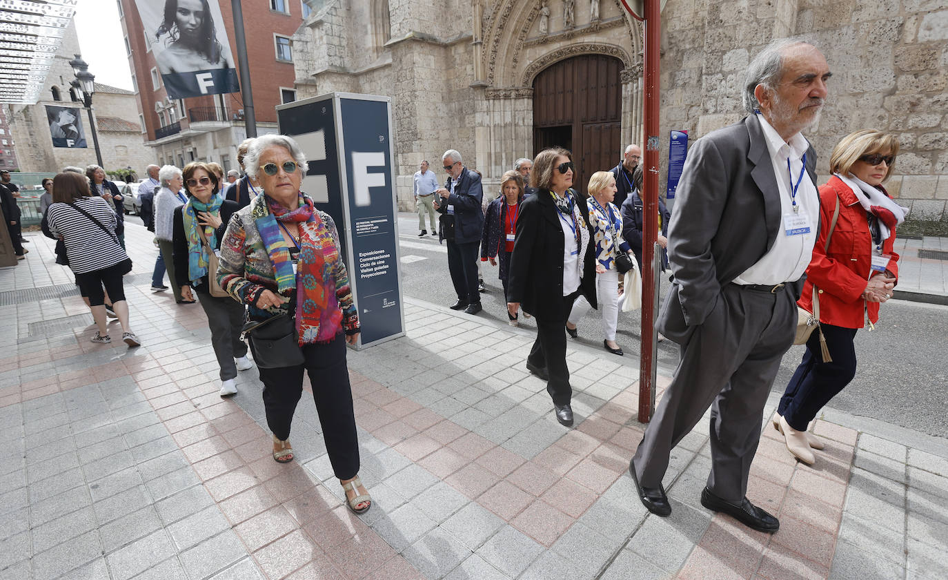 400 jubilados de Telefónica de la zona norte de España se reúnen en Palencia