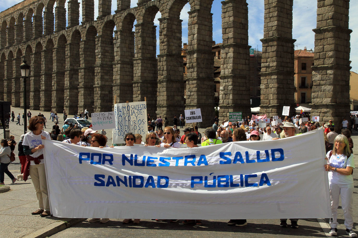 Clamor en Segovia por la sanidad pública