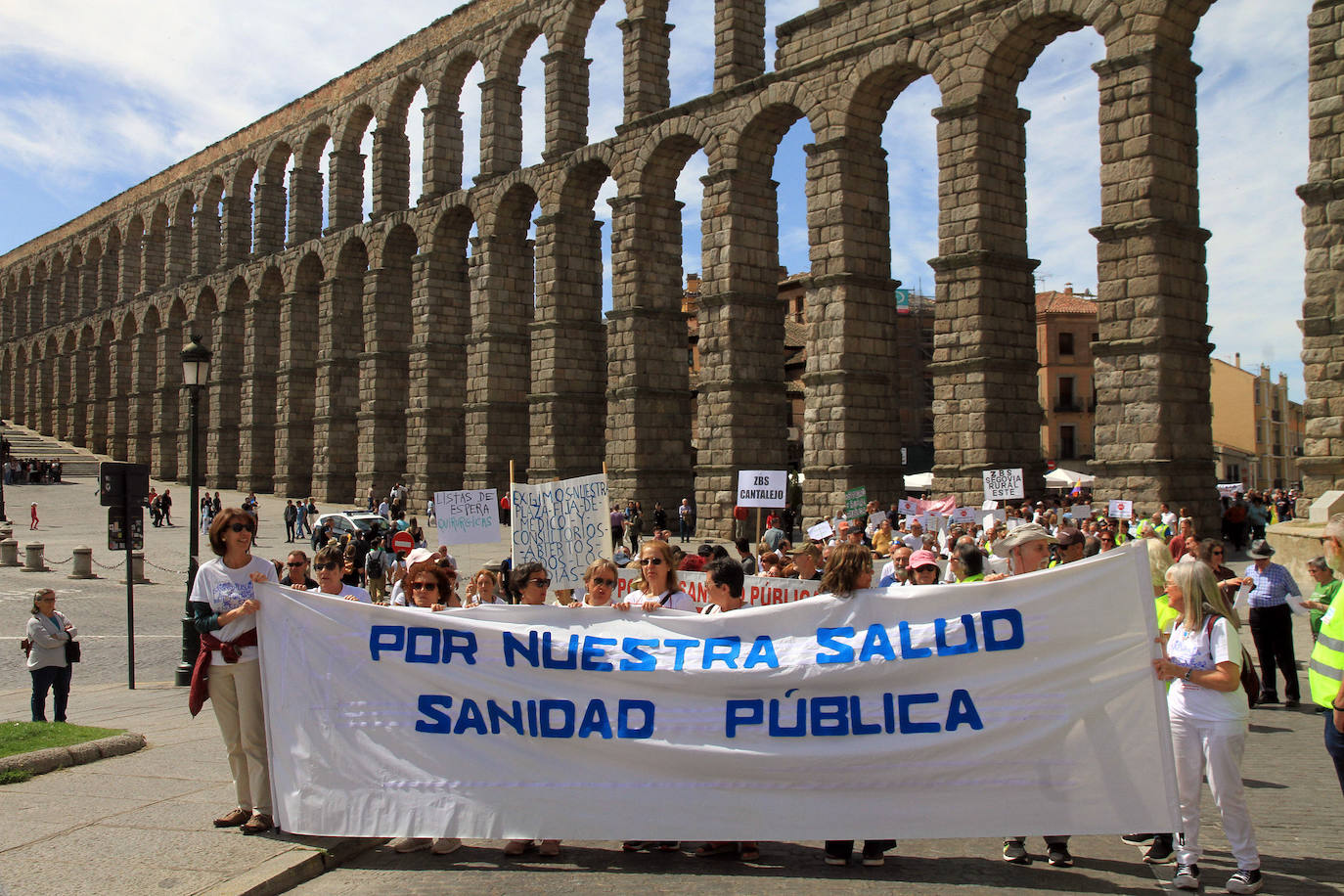 Clamor en Segovia por la sanidad pública