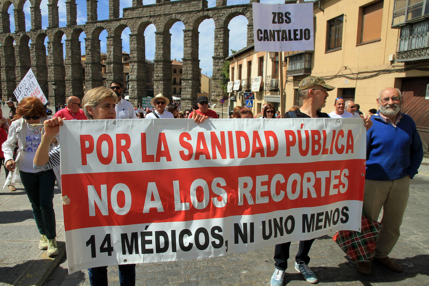 Clamor en Segovia por la sanidad pública