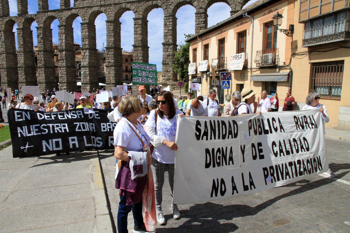 Clamor en Segovia por la sanidad pública