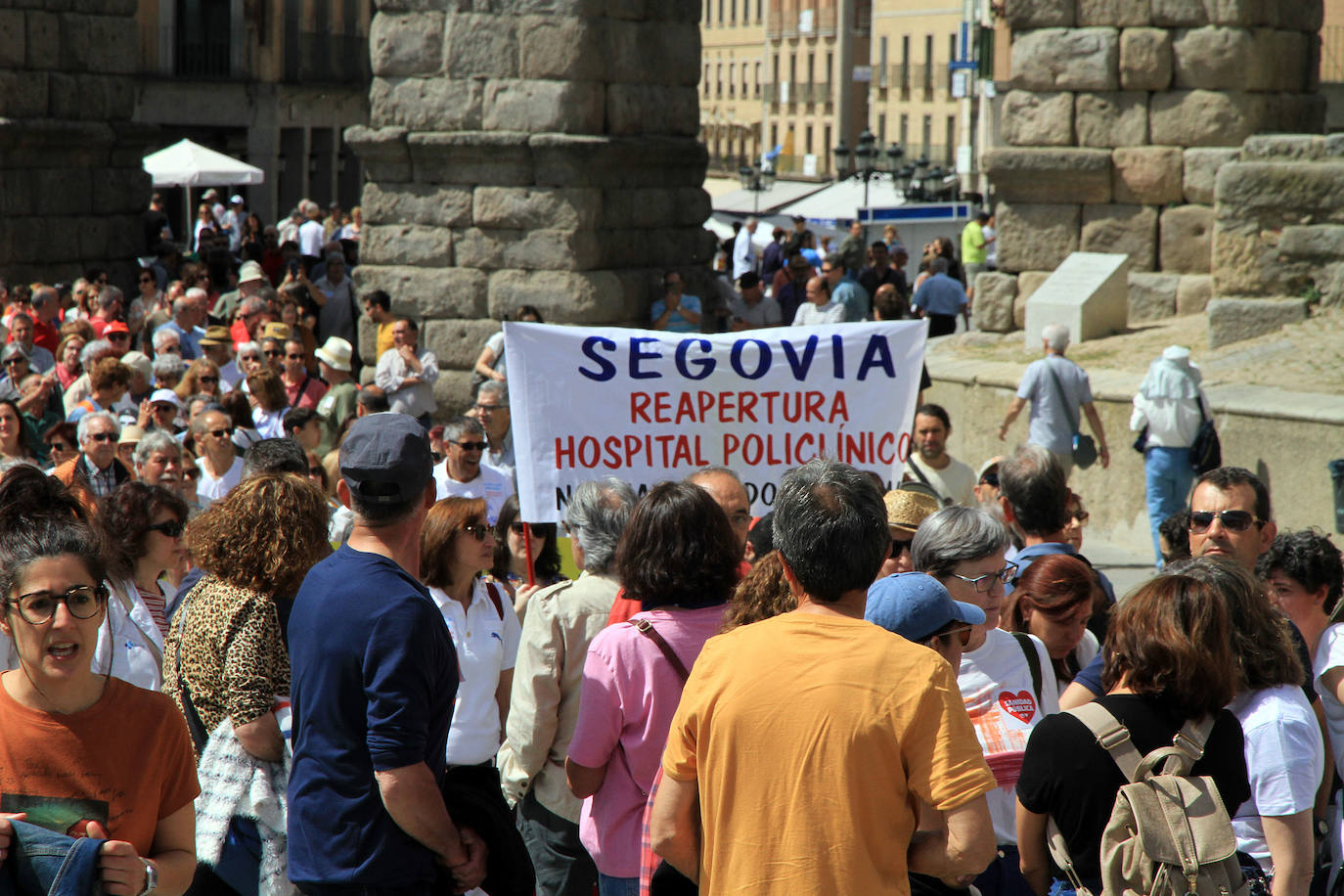 Clamor en Segovia por la sanidad pública