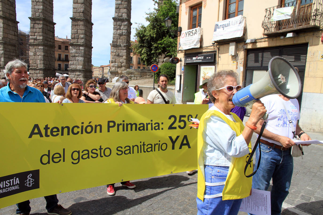 Clamor en Segovia por la sanidad pública