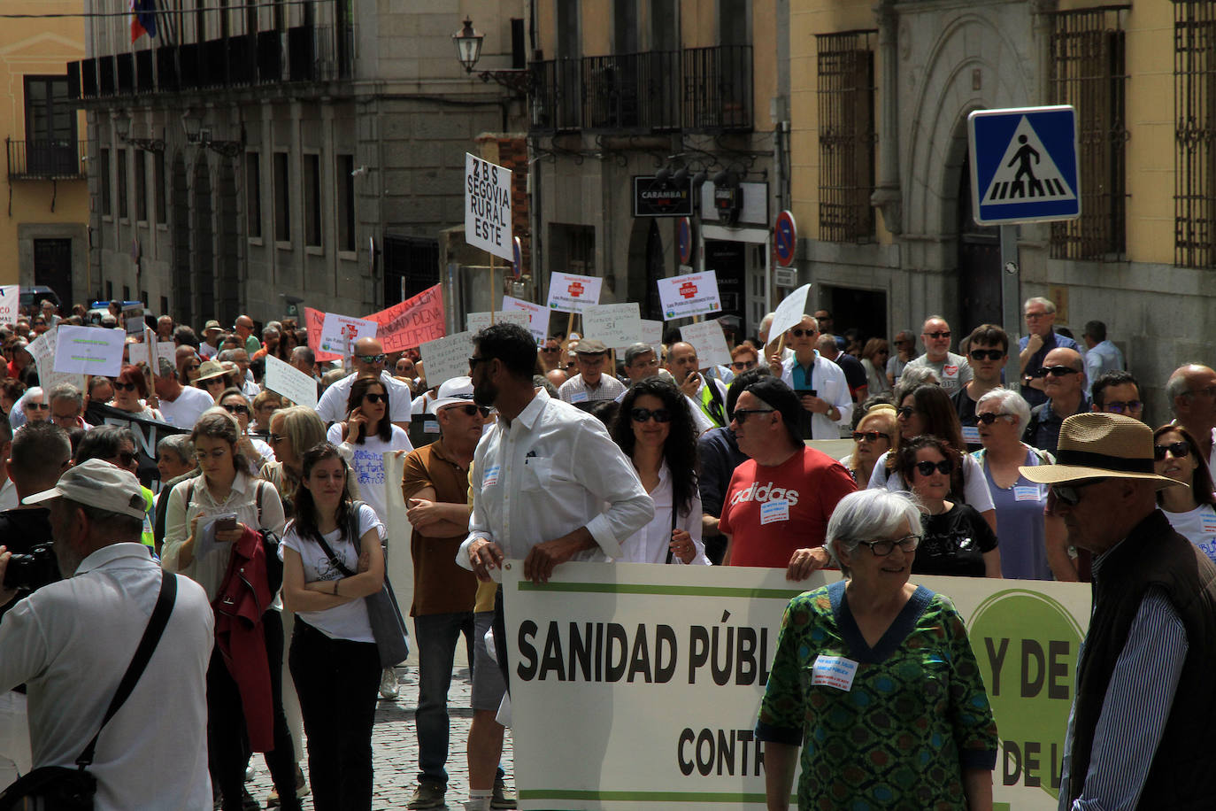 Clamor en Segovia por la sanidad pública