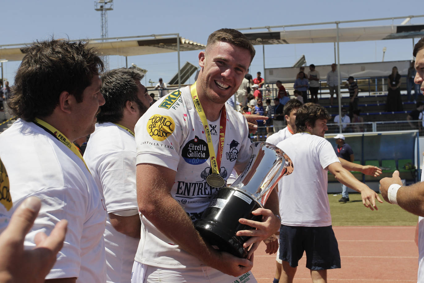 El VRAC se proclama ganador de la Copa del Rey de Rugby