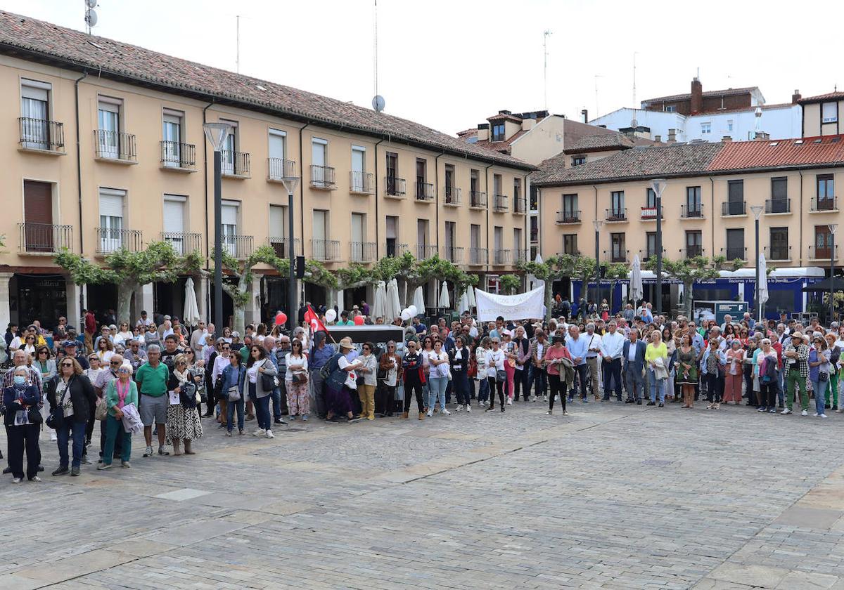 Palencia sale a la calle en defensa de la sanidad pública