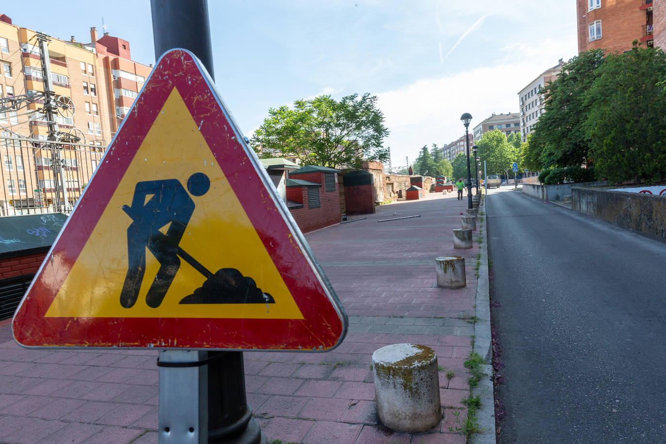 Imágenes de las obras de la Calle Guipúzcoa