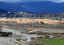 La parcela en la que la multinacional levantará su centro logístico.