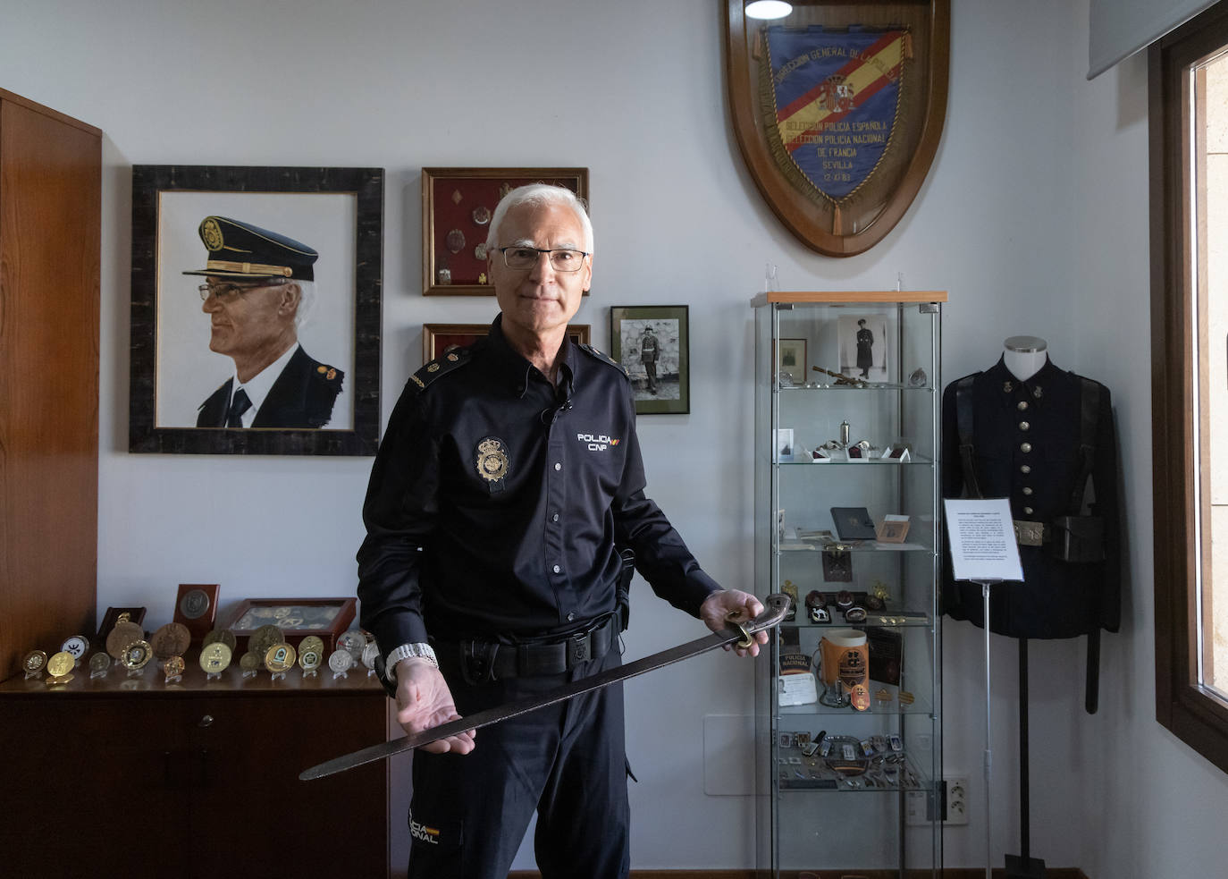 Imágenes del Museo de la Policía Nacional en la Comisaría de Parquesol