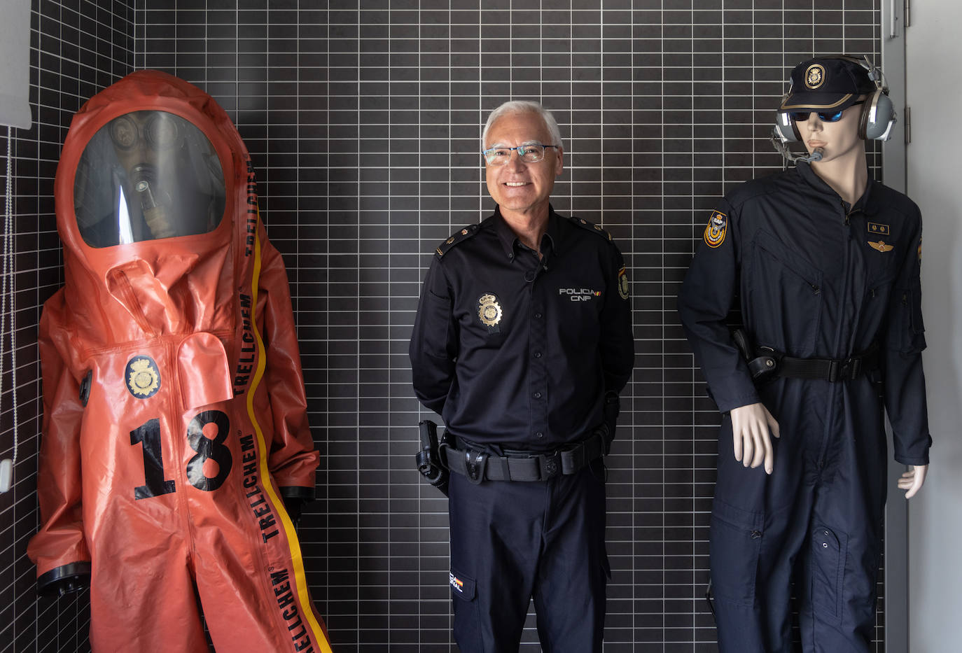 Imágenes del Museo de la Policía Nacional en la Comisaría de Parquesol