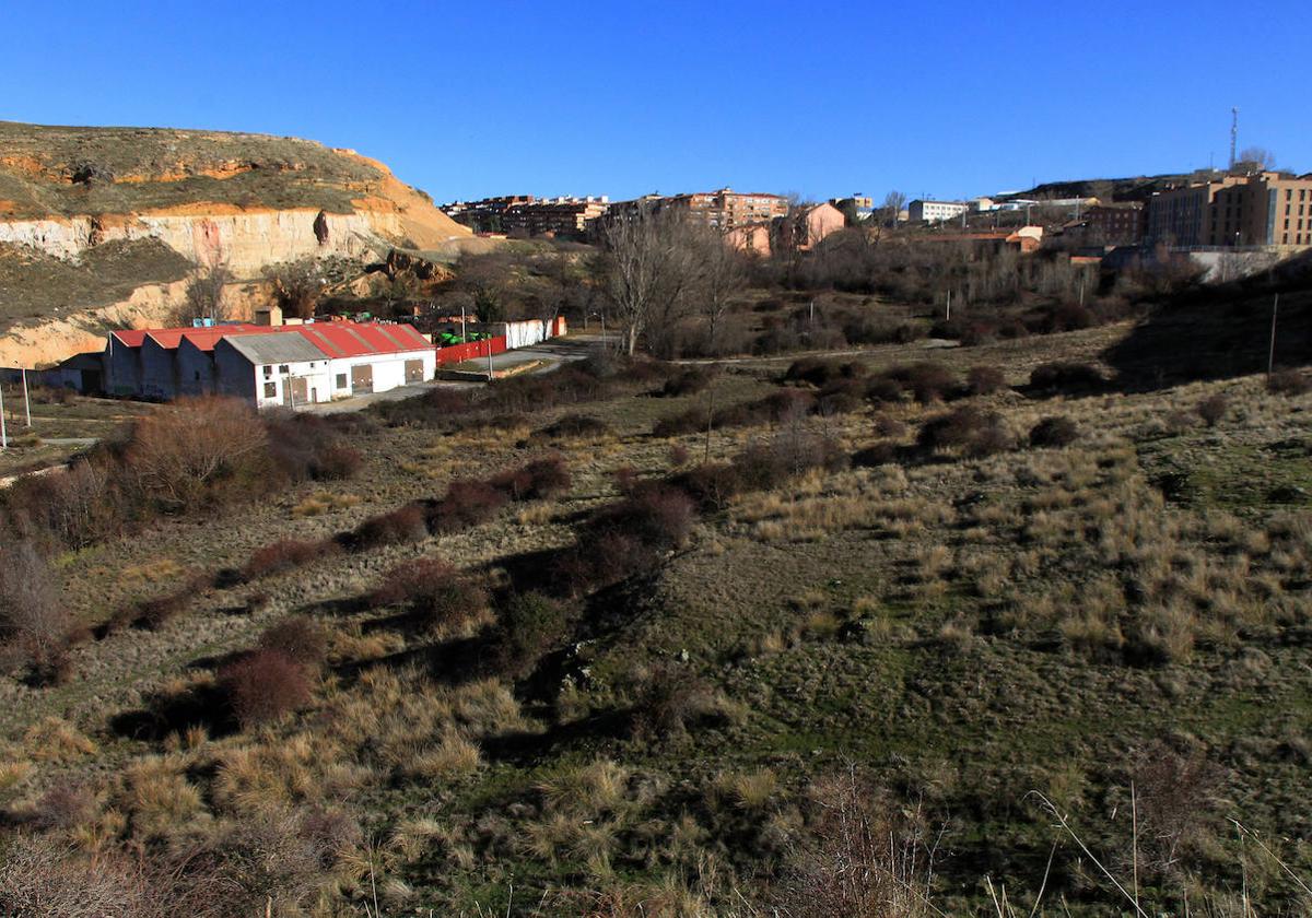 Estado actual del valle de Tejadilla, en la ciudad de Segovia.