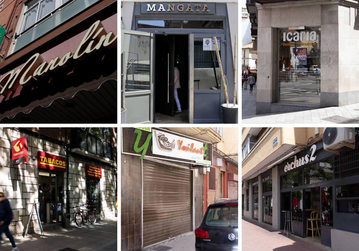 Negocios afectados por el ladrón sigiloso en Valladolid.
