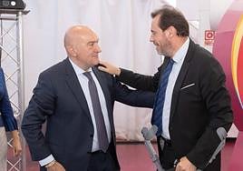 Jesús Julio Carnero y Óscar Puente.