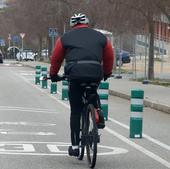 Asociaciones ciclistas de Madrid ponen de «ejemplo» el carril bici de Segovia