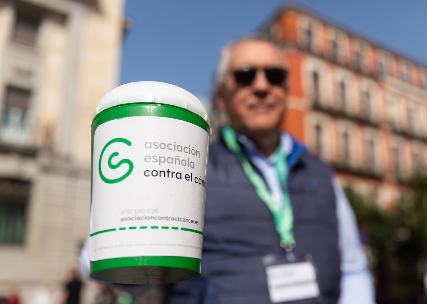 Día de la cuestación organizado por la Asociación Española contra el Cáncer