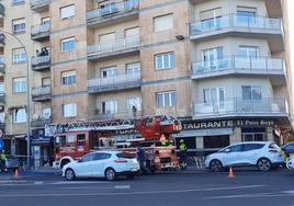 Explosión en la cocina de 'El Pato Rojo'.