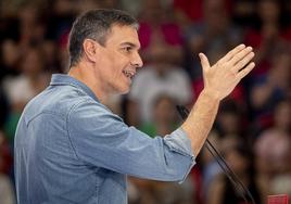 El presidente del Gobierno, Pedro Sánchez.