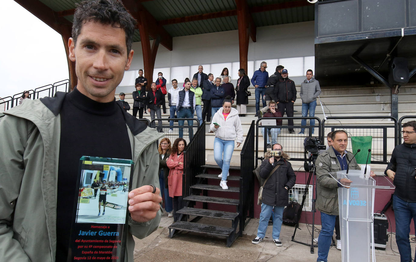 Homenaje a Javi Guerra en Segovia