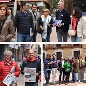 La ampliación de la estación, de la Junta; el apeadero, del Ayuntamiento