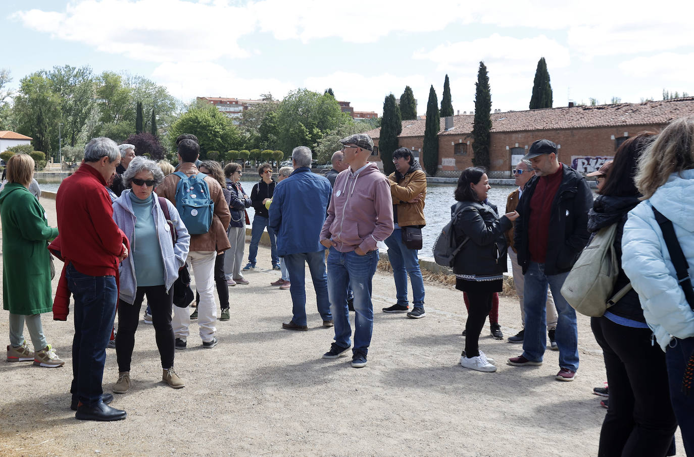 Un grito para preservar la Dársena de Palencia