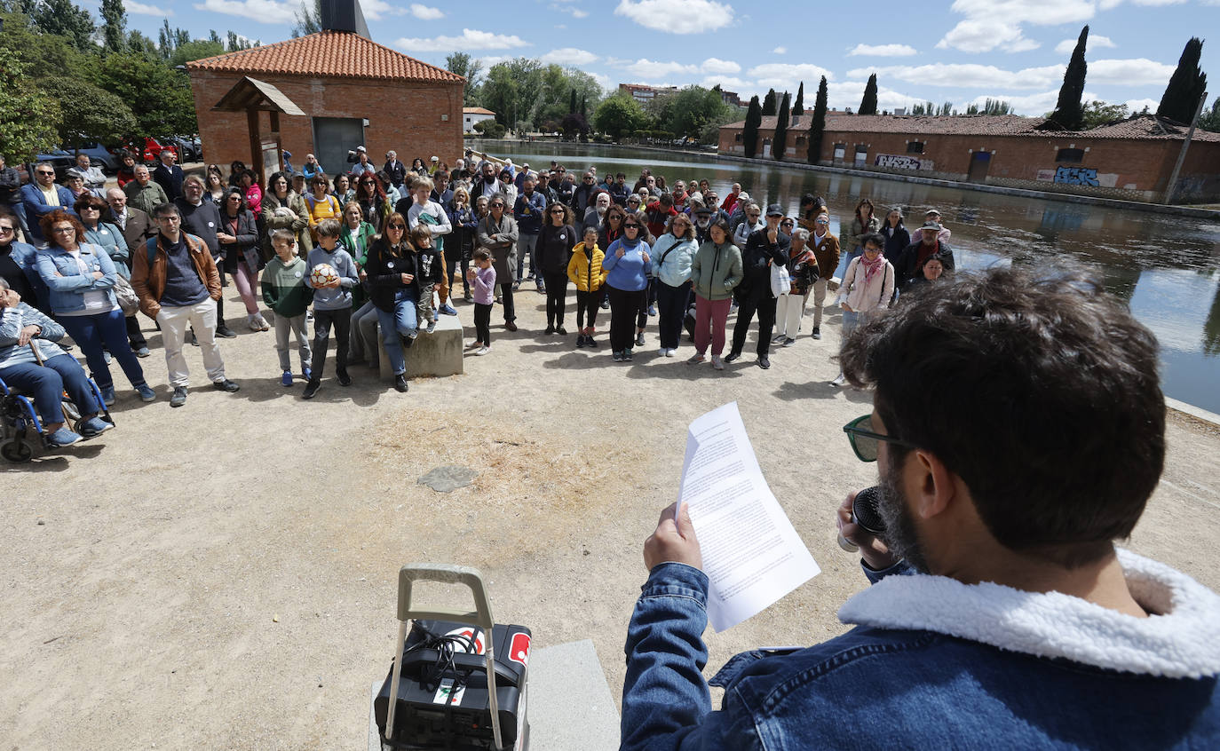 Un grito para preservar la Dársena de Palencia