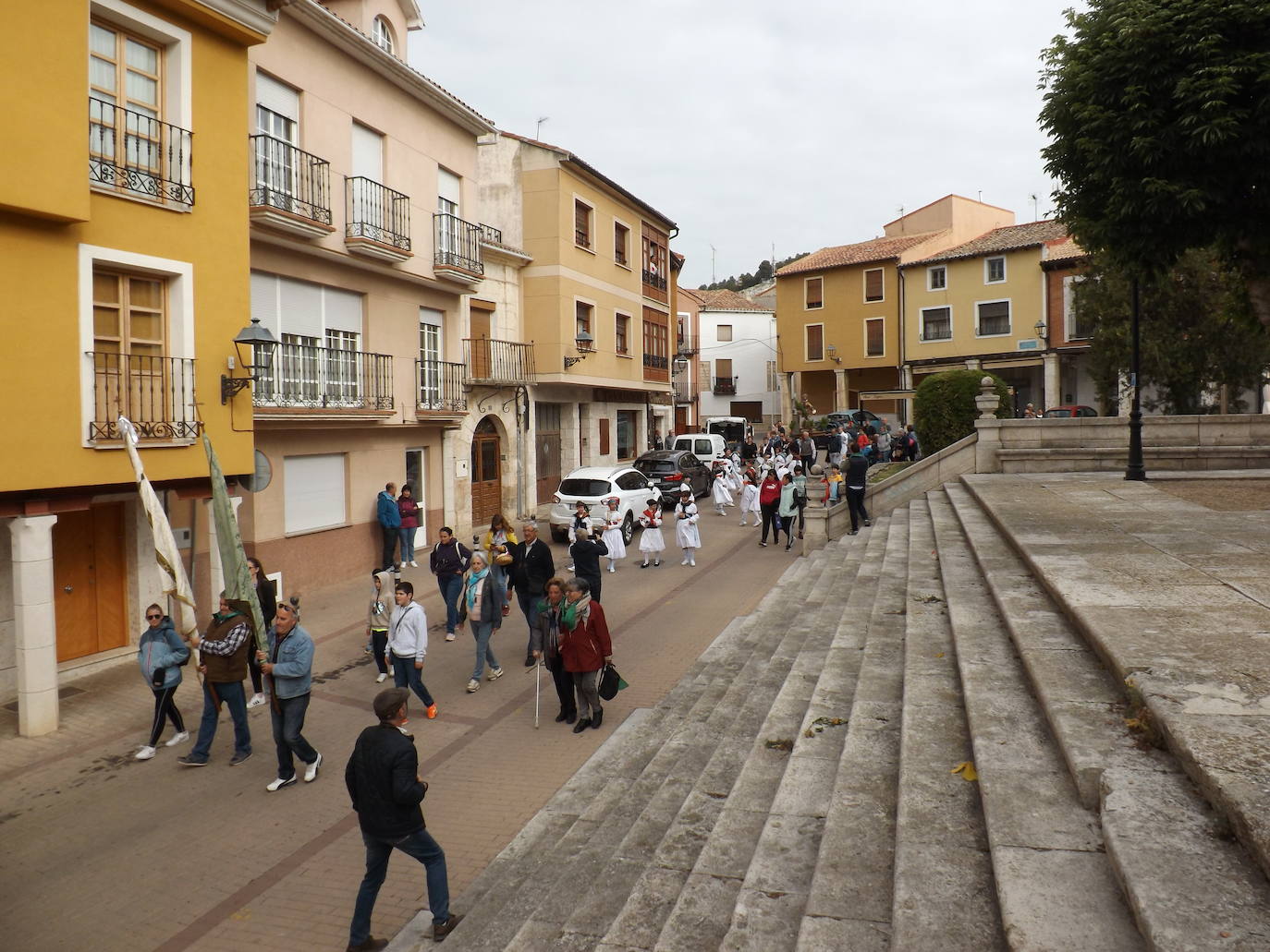 A San Isidro solo hay un camino en Dueñas