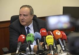 El presidente de la Audiencia de Valladolid, en una imagen de archivo.